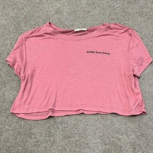 Cropped tee